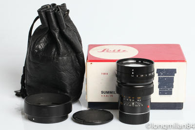 徕卡 Leica M 75/1.4 SUMMILUX 第一代 带包装 好成色 