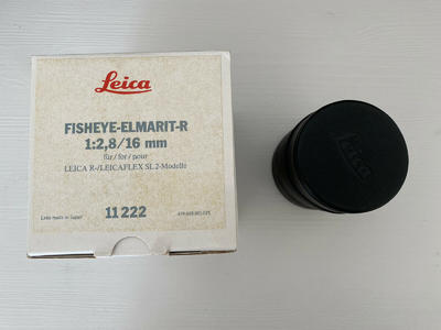 徕卡 Leica R 16/2.8 鱼眼镜头 极少见后期白盒