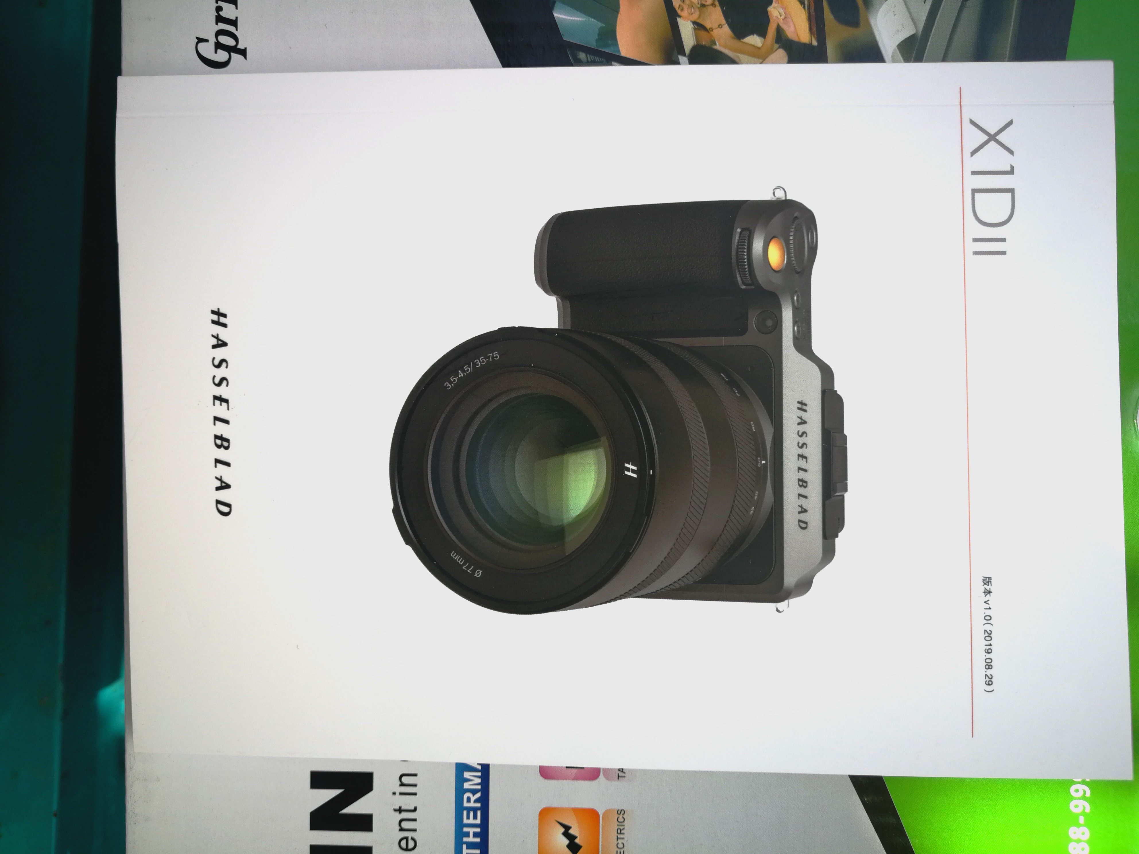 其他哈苏X1D二代数码相机 哈苏x1d 2代中文说明书 使用指南