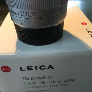 （全新收藏）徕卡 Leica M 28-35-50/4 ASPH 银色 Historica 