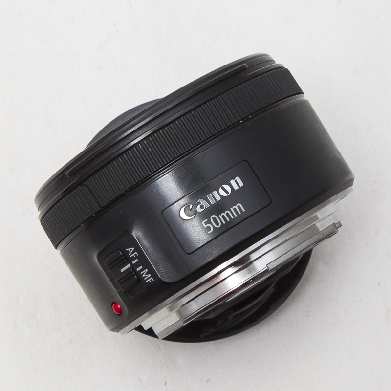 Canon佳能EF 50/1.8 STM 三代小痰盂 标准定焦单反镜头 90新#5174