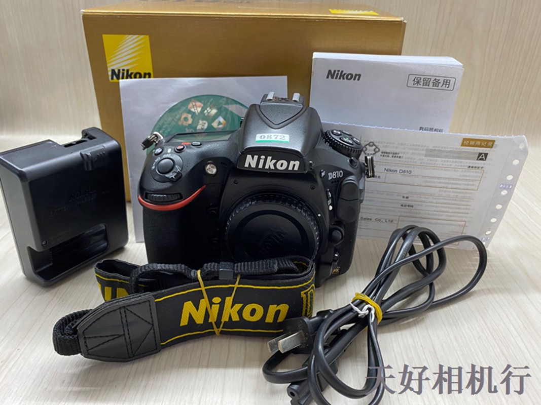 《天津天好》相机行 96新 带包装 尼康D810 机身