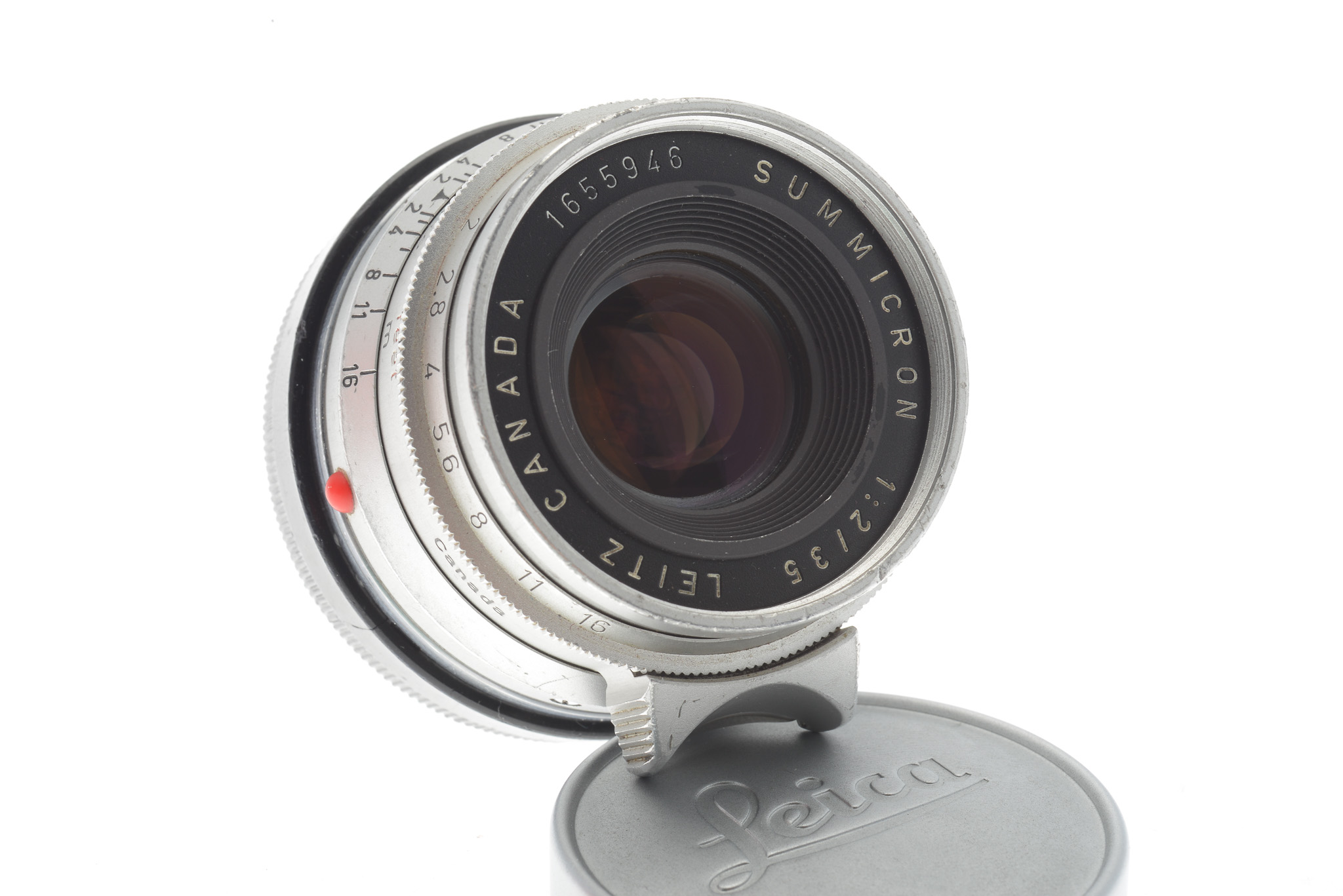徕卡 Leica M 35/2 SUMMICRON 加产 8枚玉 成色不错！