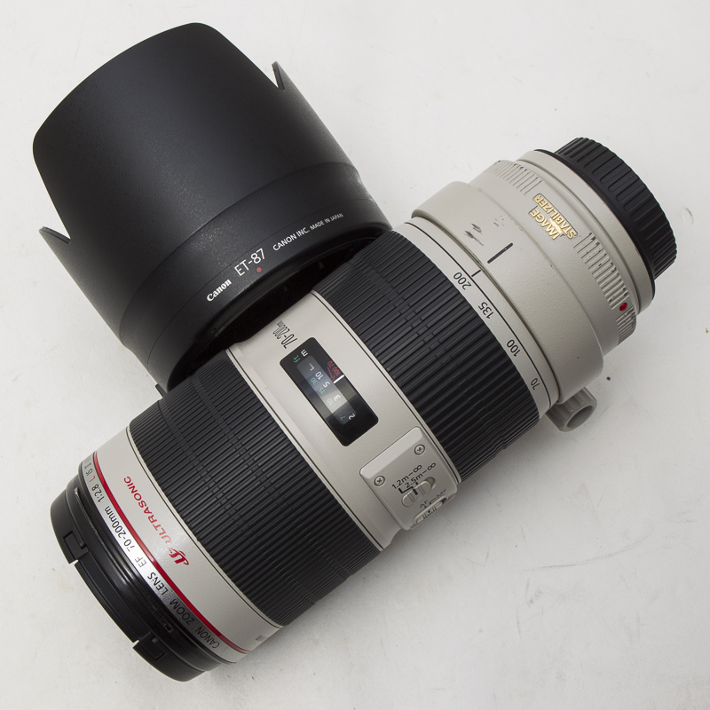 Canon佳能EF 70-200/2.8 IS II 小白二代远摄变焦镜头90新NO:4193
