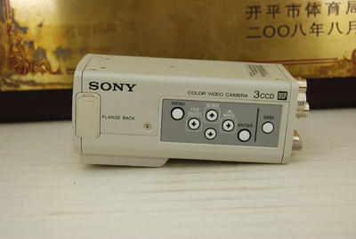 92新 索尼 DXC-390P 监控摄像机 专业模拟摄像机 可更换镜头