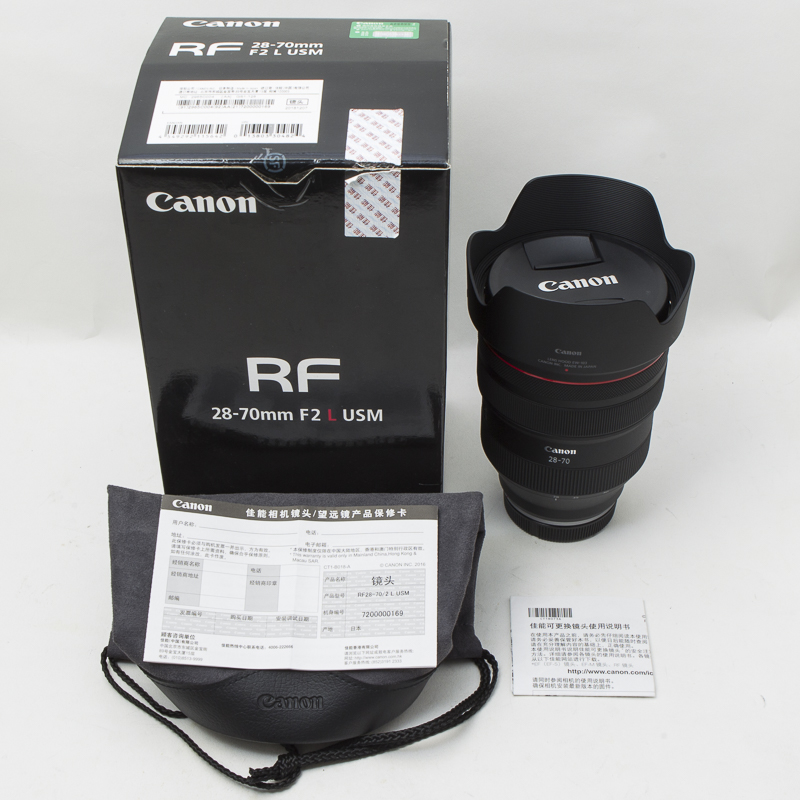 Canon佳能RF 28-70/2 L USM全画幅标准变焦微单镜头国行98新#0169