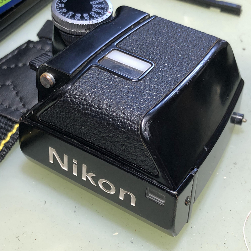 Nikon/尼康 F2 测光顶 DP-1 dp1 维修理保养快门不联动测光动作