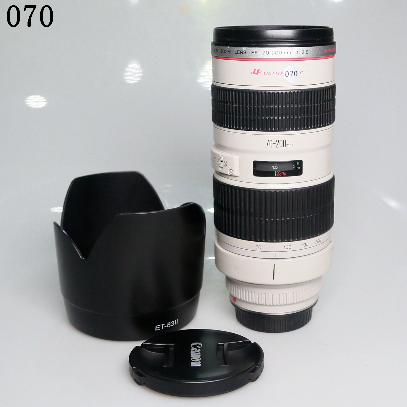佳能 EF 70-200mm f/2.8L USM(小白)长焦镜头编号070