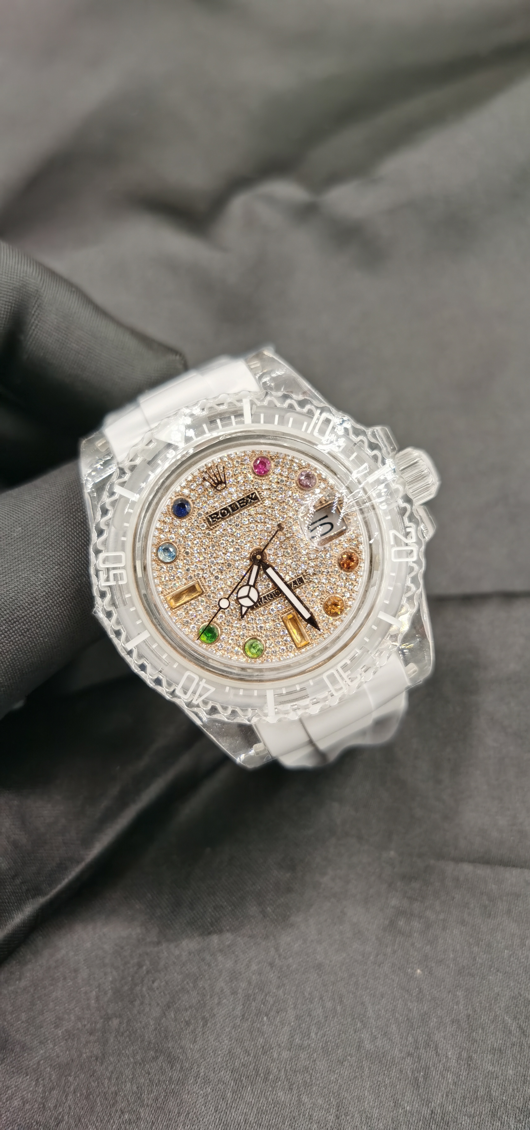 Rolex劳力士 Phantomlab fc系列 蓝宝石水晶腕表PH0005