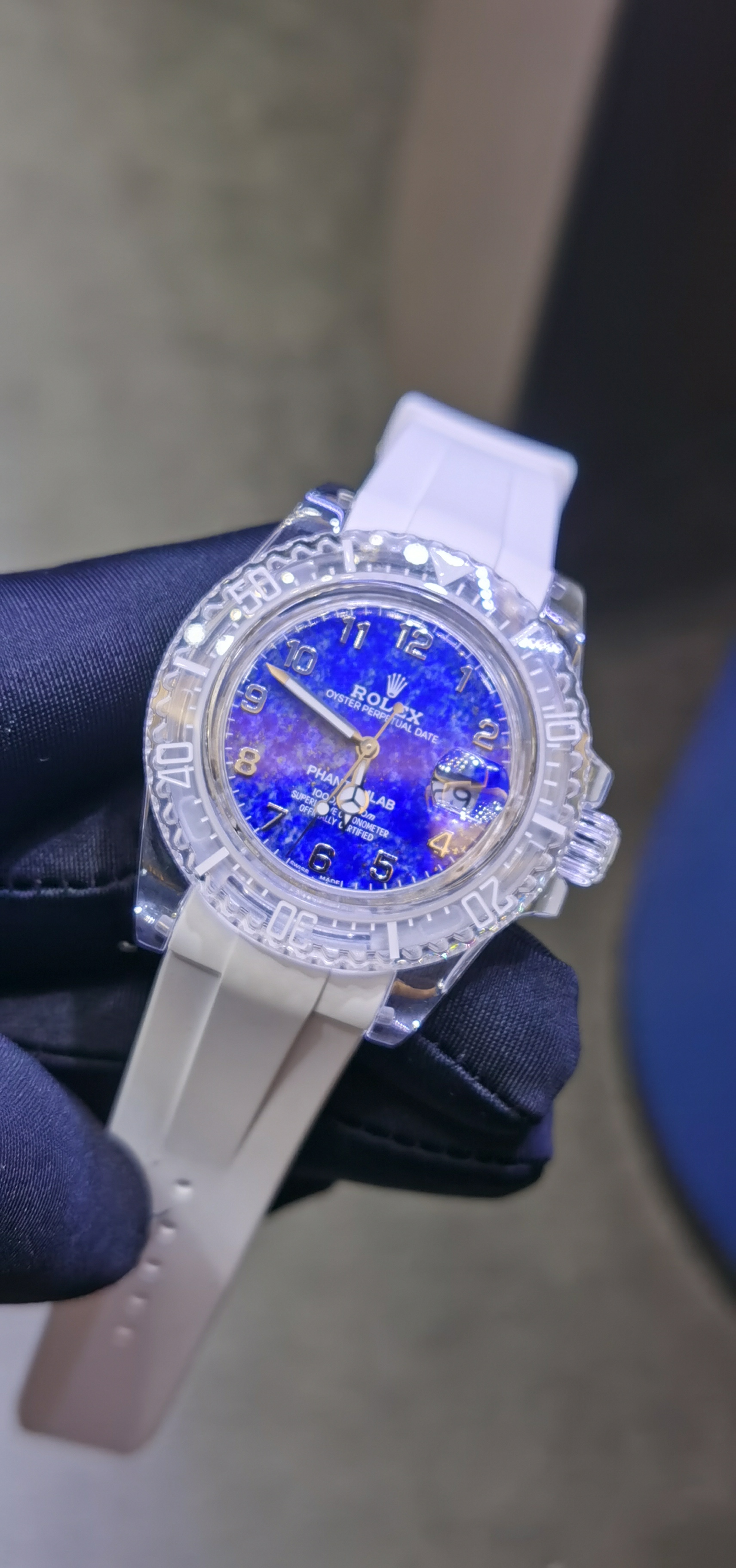Rolex劳力士Phantomlab fc系列蓝宝石水晶手表PH0003
