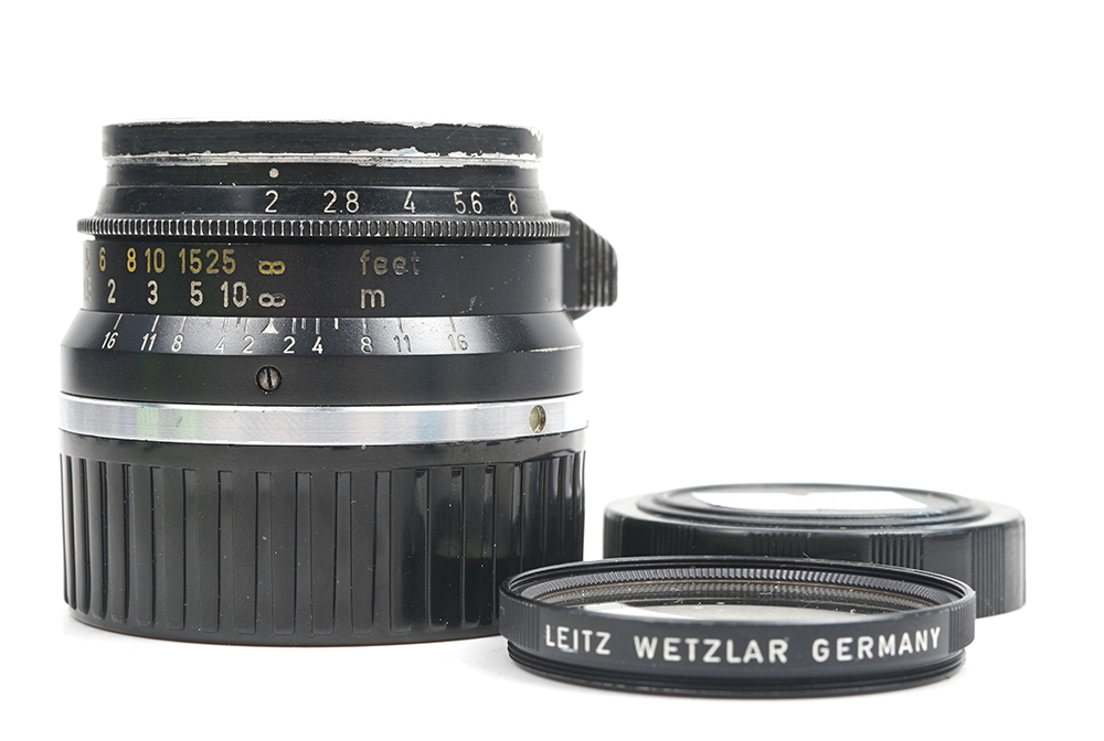 Leica徕卡summicron-m 35/2八枚黑色玉德产镜头35213