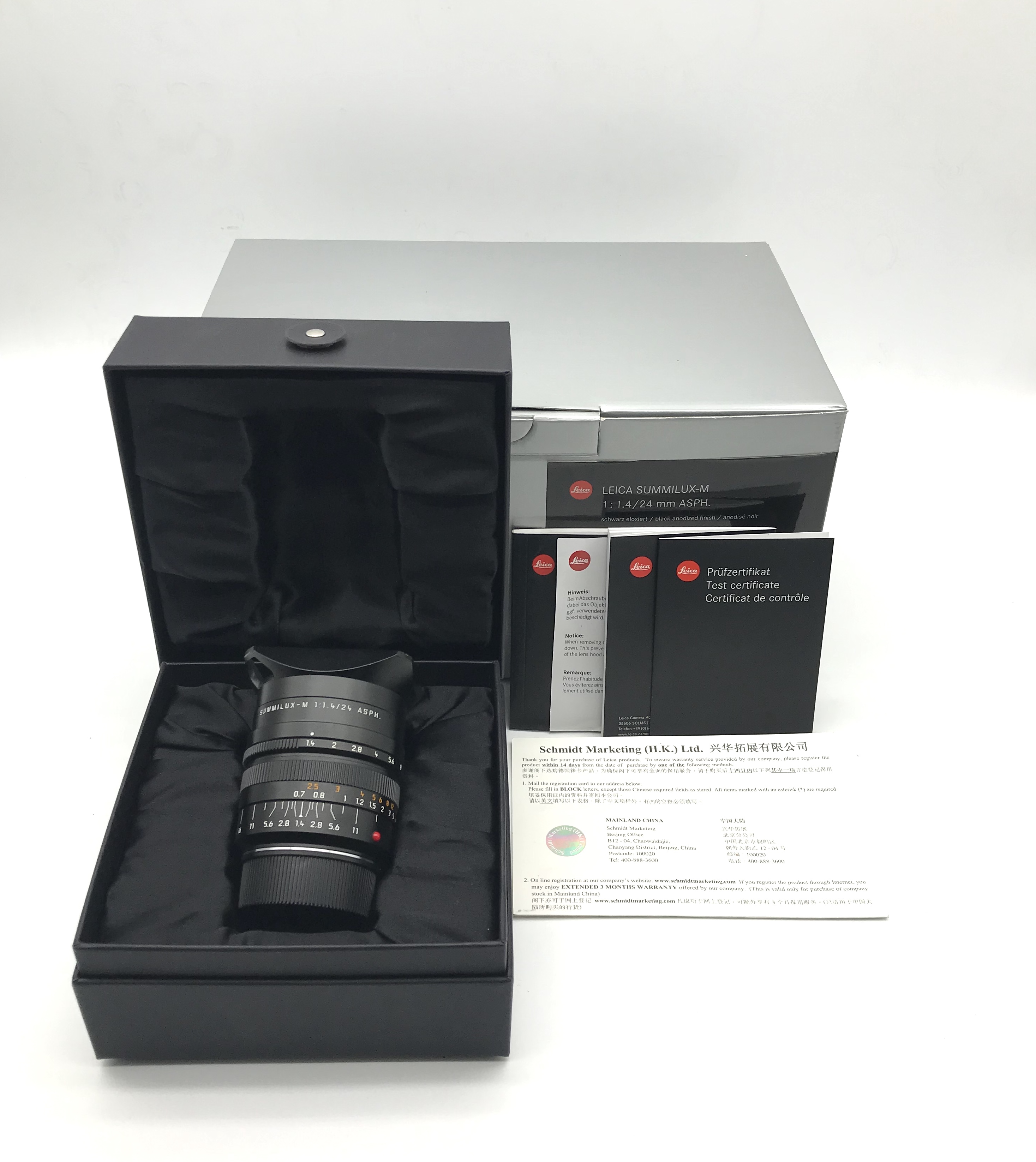 徕卡Leica Summilux-M 24 mm f/ 1.4 Asph黑色6BT 莱卡11601
