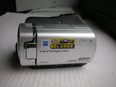 很新索尼 SR45数码摄像机，硬盘内存