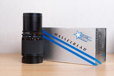 Hasselbald Sonnar 250mm f/5.6 CF 带盒