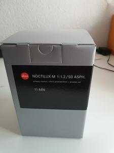 全新 莱卡 Leica NOCTILUX M 1:1.2/50 ASPH. 