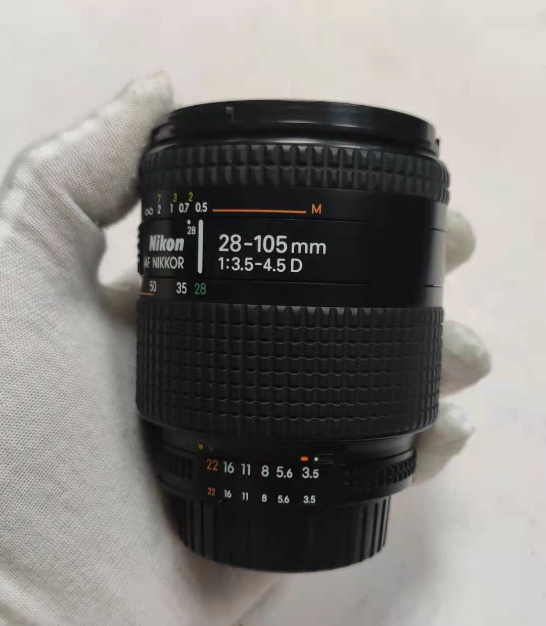 尼康 28-105mm f/3.5-4.5D 全幅镜头镜片完美功能完好！