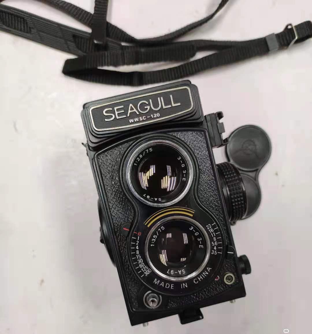 收藏级——海鸥4A-107中画幅双反相机成色新功能完好！