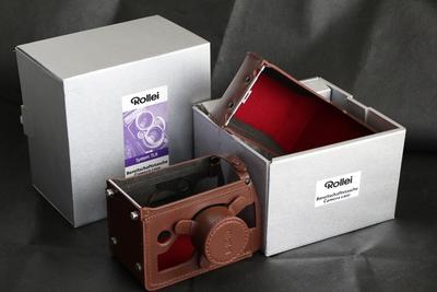 禄来75周年原装皮套80/2.8GX2.8FX2.8F原厂皮盒 禄莱纪念双反相机