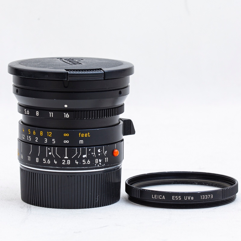 Leica徕卡M24/2.8ASPH E55无6bit广角定焦手动镜头全画幅9新#6201