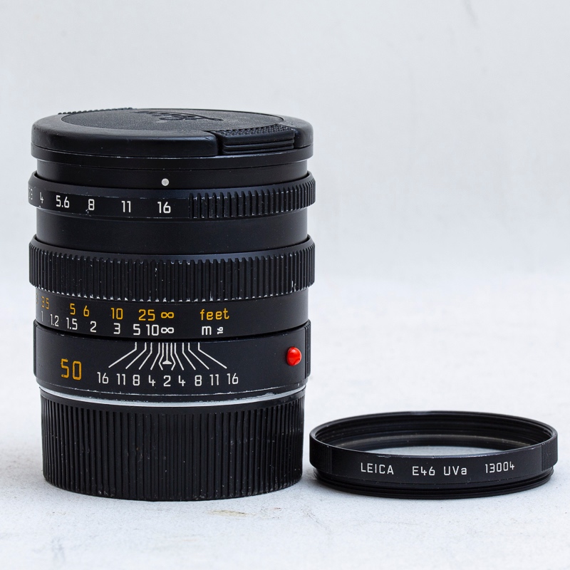 Leica徕卡M50/1.4 pre-A E46黑色全画幅标准定焦手动镜头9新#0438