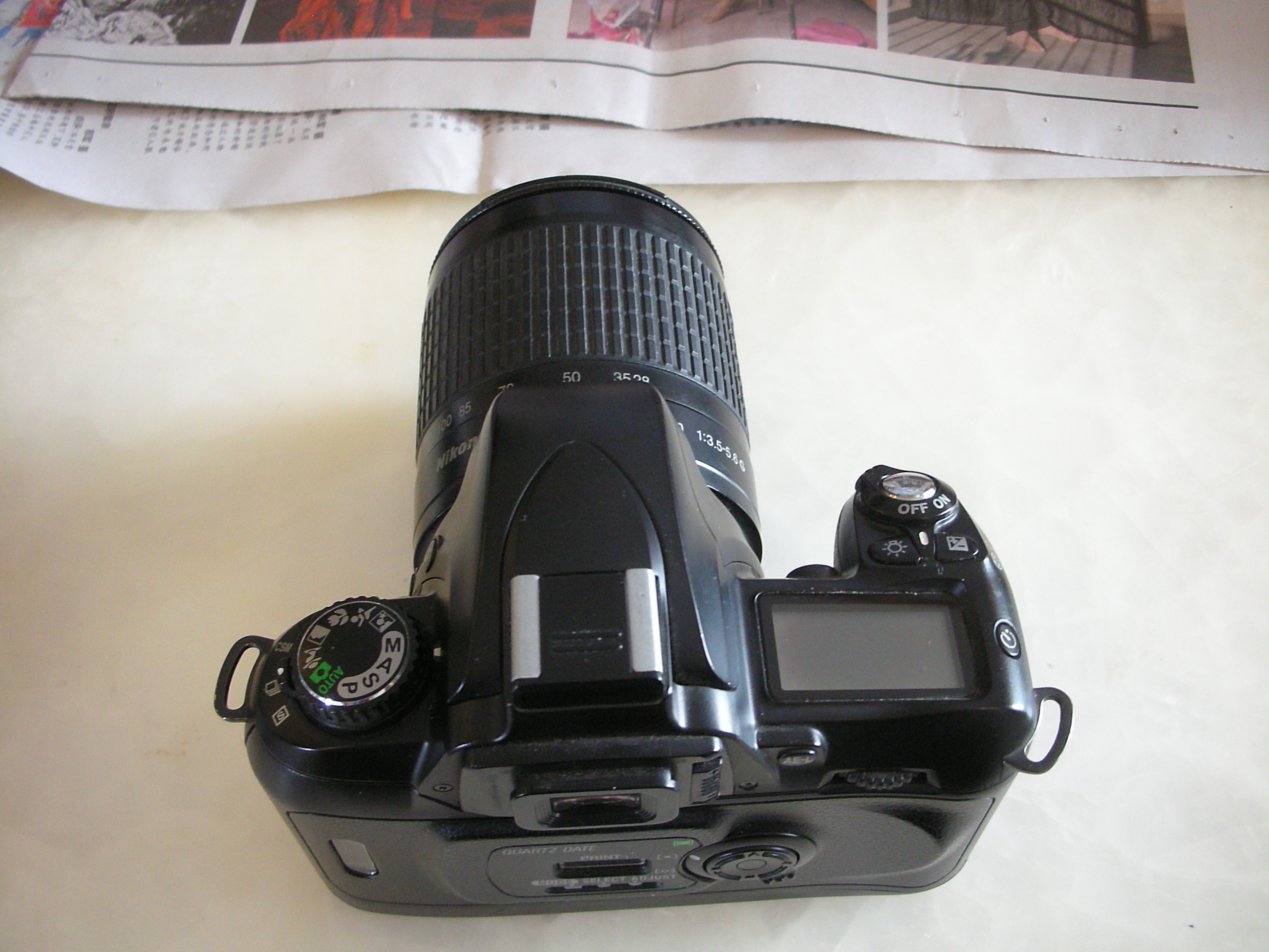 极新尼康Nikon F75D (N75)单反相机带AF28--100mm镜头