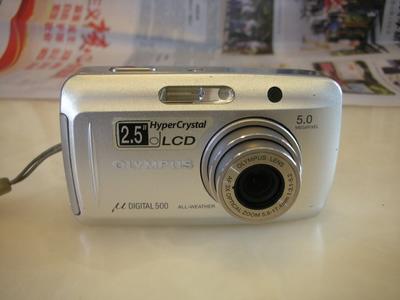 很新奥林巴斯 u500经典数码相机，CCD成像