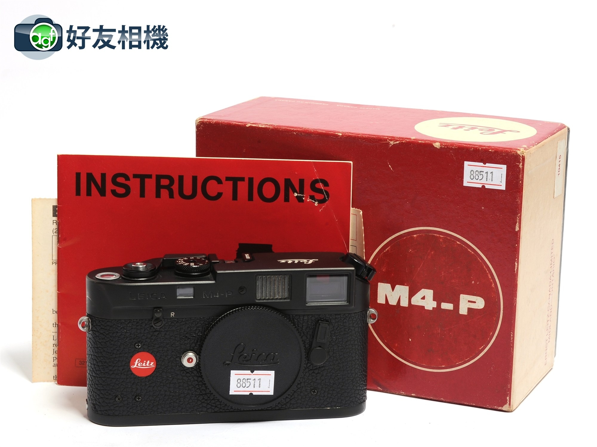 徕卡/Leica M4-P 旁轴相机 胶片机 经典款 黑色