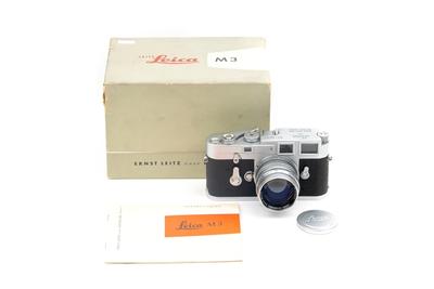 Leica徕卡M3银色单拨机身+ Summarit 50/1.5套机jp25865