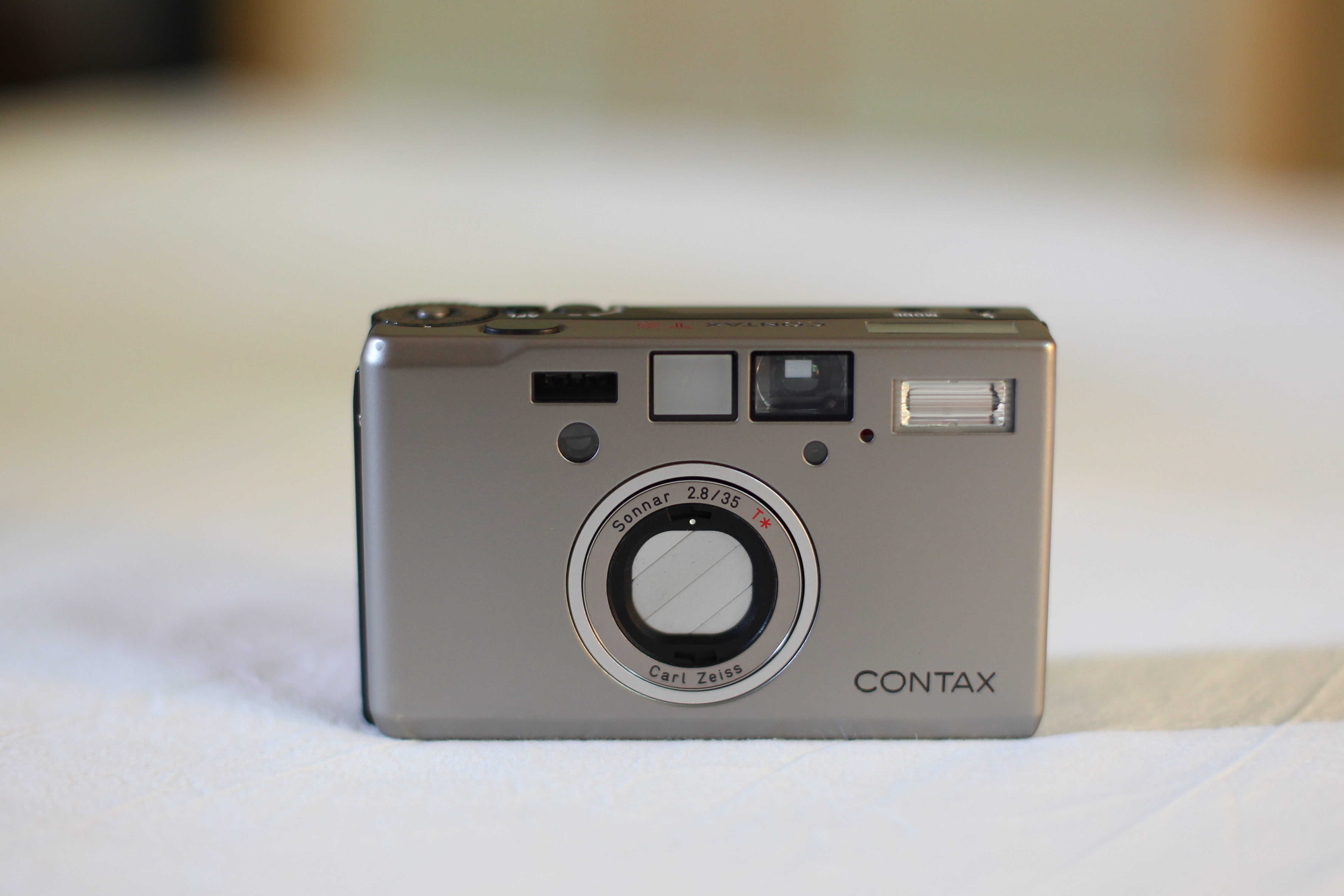 德国产康泰时 Contax T3 配卡尔蔡司Sonnar 35/2.8 自动对焦镜头