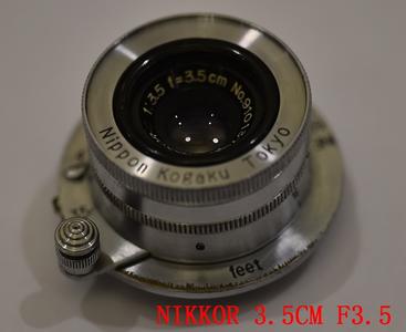 尼康 NIKKOR 35mm f3.5 手动镜头 旁轴镜头 L39口