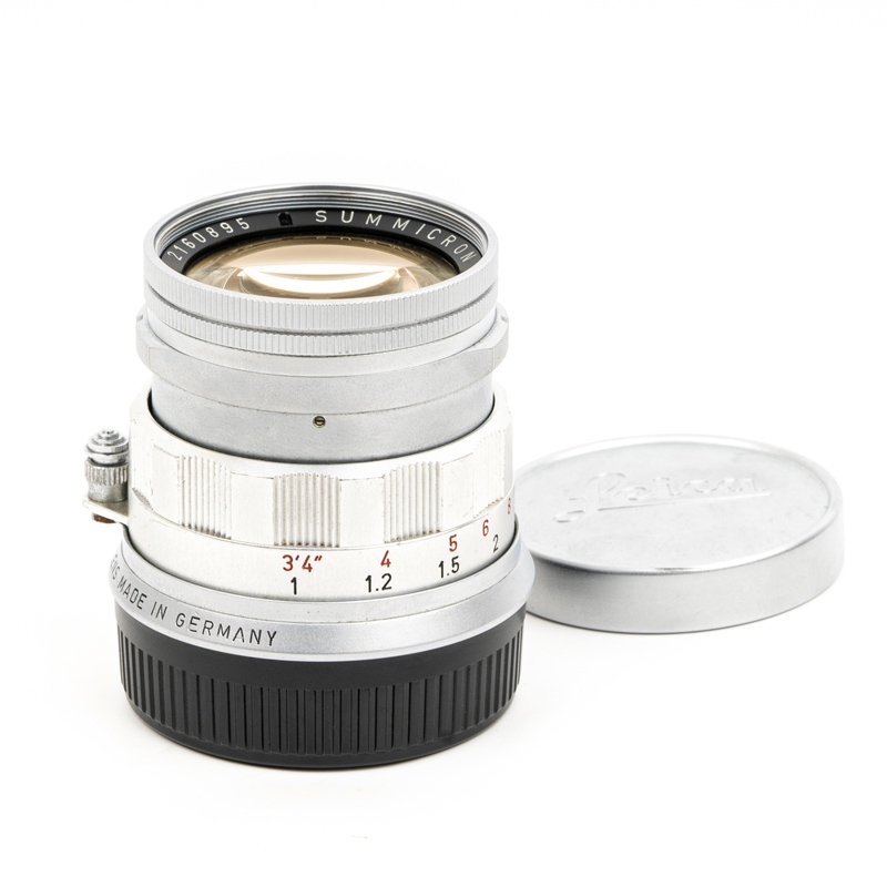 Leica徕卡Leitz SUMMICRON 50/2德产银色镜头jp26918