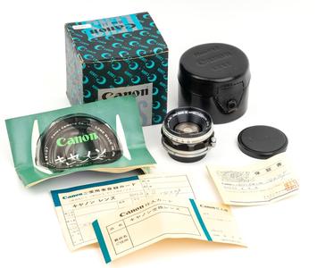 Canon佳能35/1.5 LTM L39口镜头jp25097