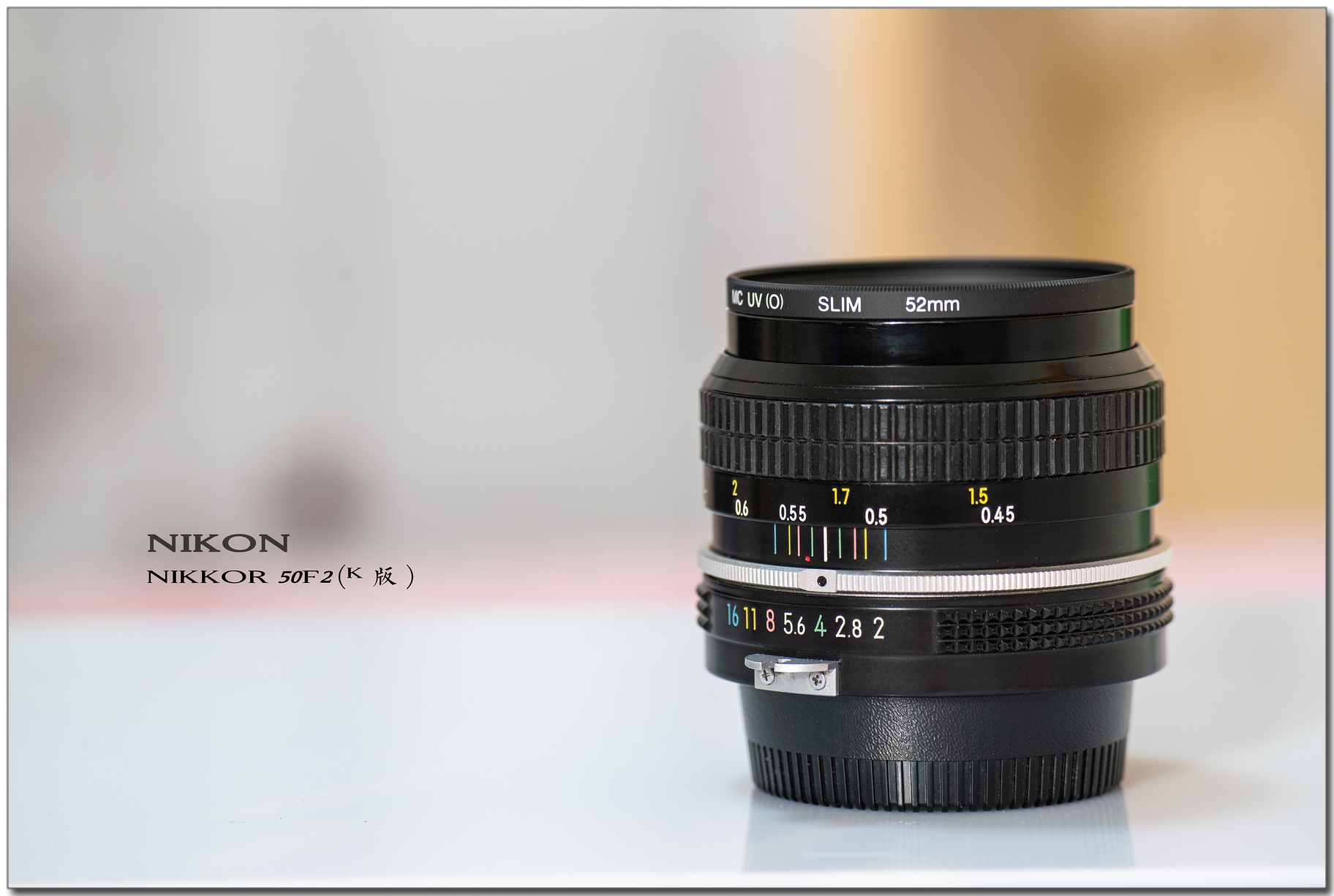  Nikon 50mmF2 K manual lens