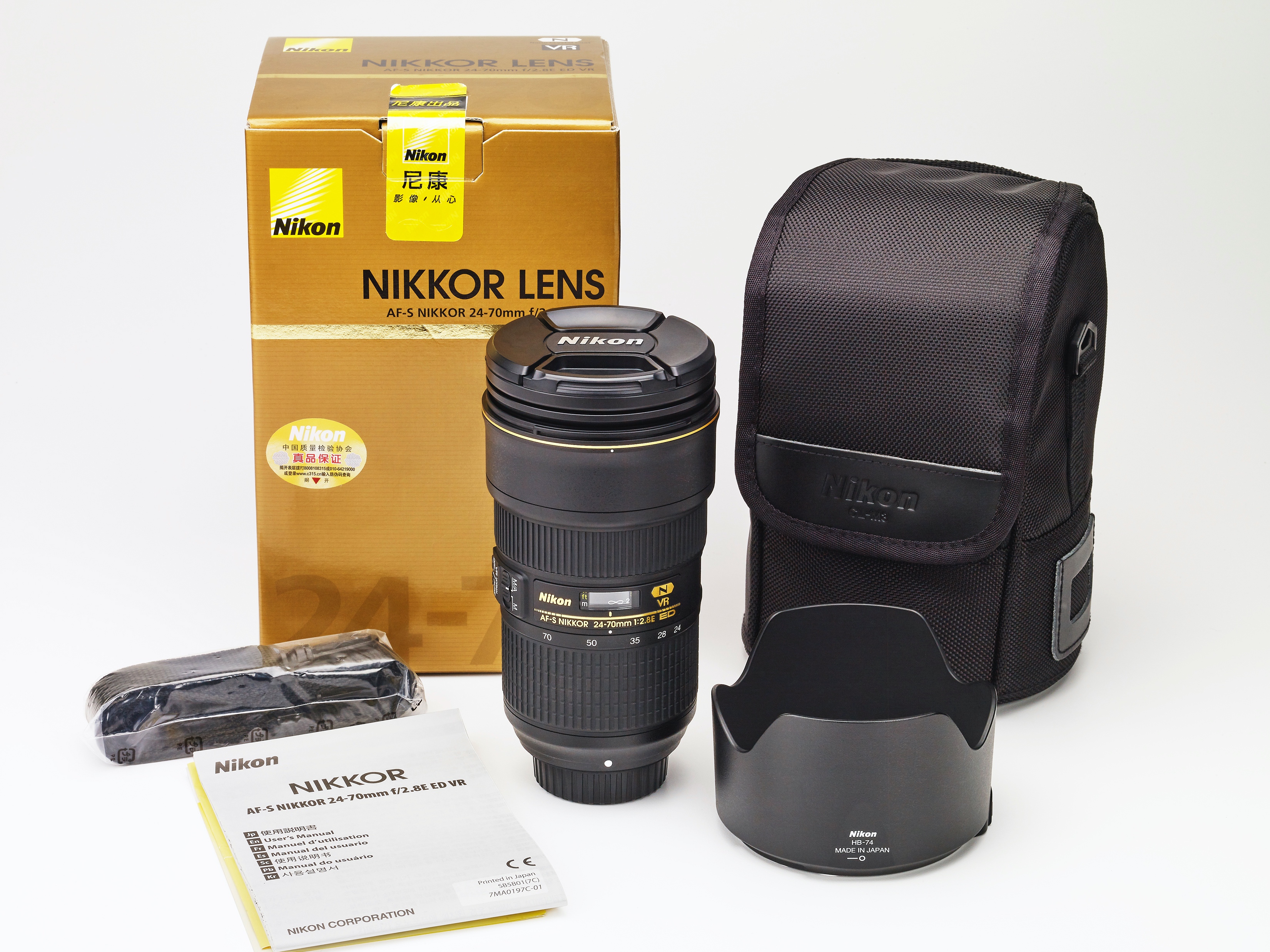 尼康 Nikon 24-70mm f/2.8E ED VR