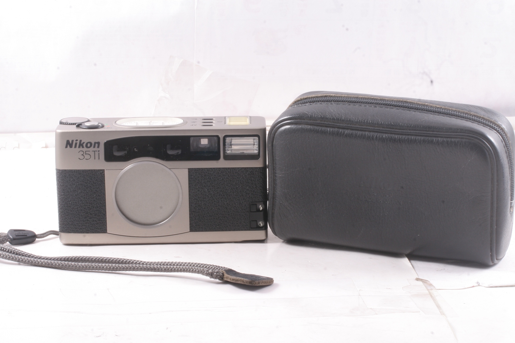 98/尼康Nikon 35Ti 钛金属机身 旁轴胶片机 皮套