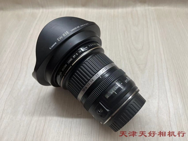 《天津天好》相机行 98新 佳能 EF-S 10-22/3.5-4.5 USM镜头