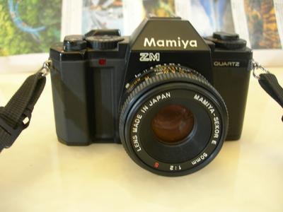 玛米亚ZM胶片单反相机带50mmf2镜头
