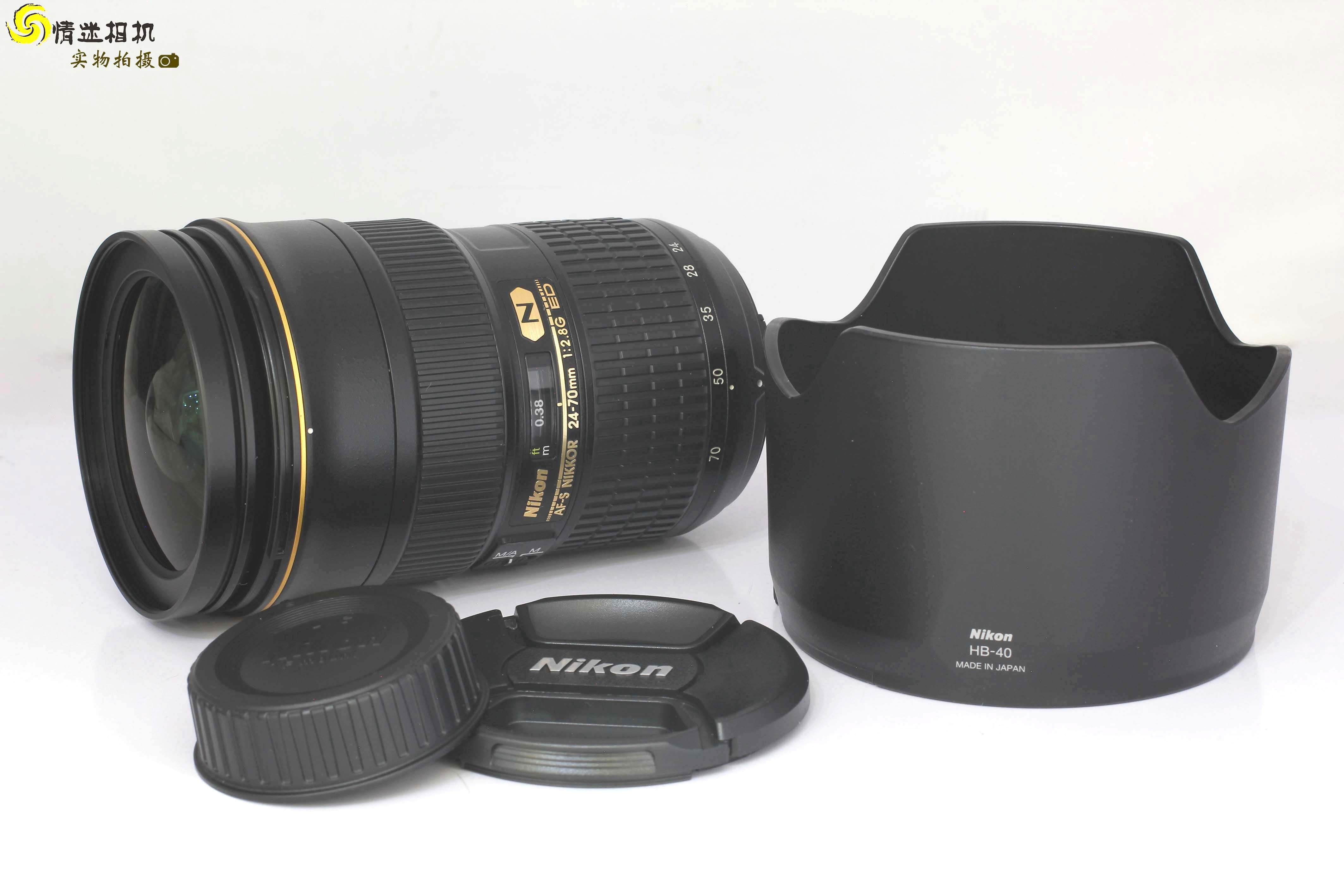 尼康 AF-S 24-70mm f/2.8G ED 全画幅标准变焦镜头 （NO:7218）