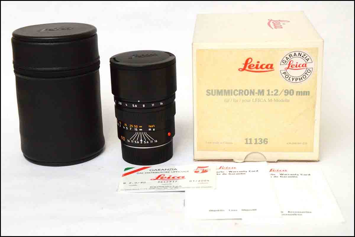 新品展示品 徕卡 Leica M 90/2 后期 方字版 白盒包装