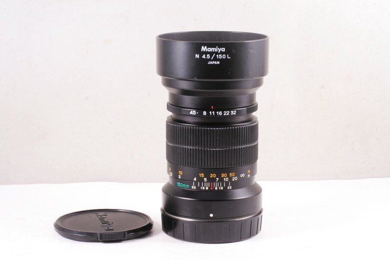 95/玛米亚 N 150/4.5L 镜头, 7或7II 型相机用,(带原厂遮光罩)