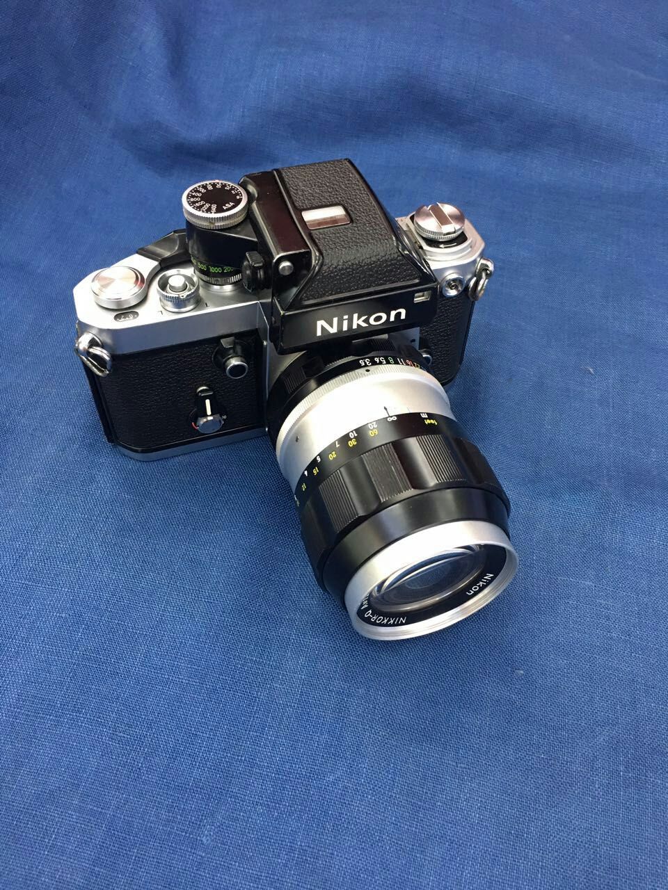 Nikon F2 带135/3.5镜头