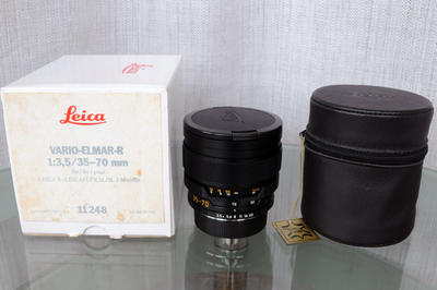 Leica VARIO-ELMAR R 35-70 3.5 E67 德产 LEICA标第二版，原包装