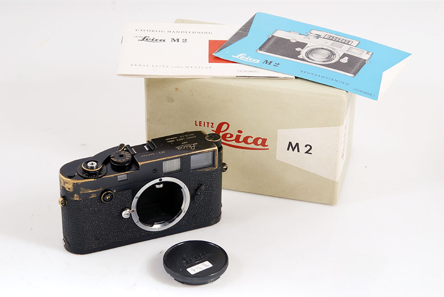 【大珍品】Leica/徕卡 M2 button原装黑漆 带对号包装 #HK7203