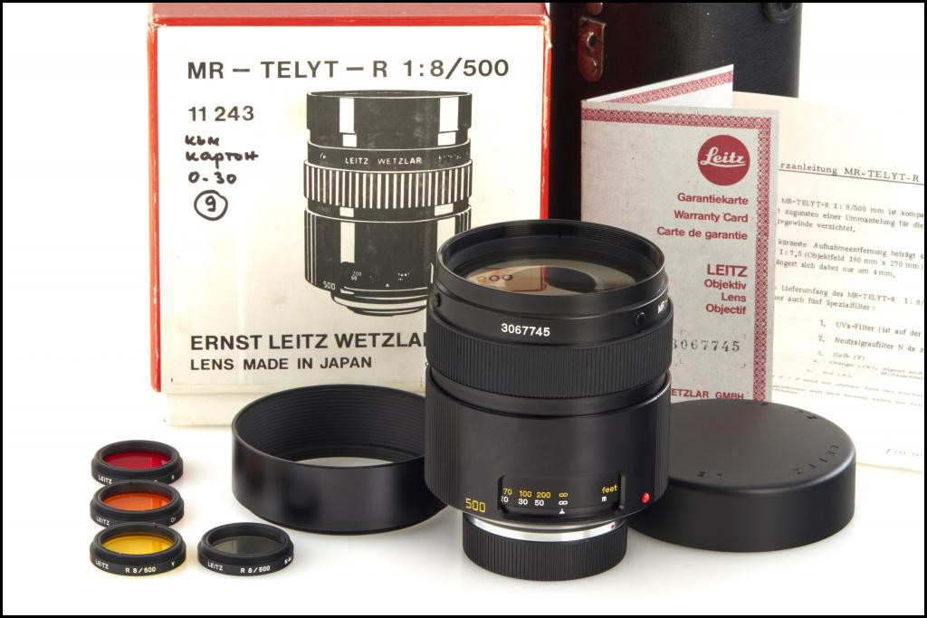 徕卡 Leica R 500/8 MR-TELYT-R 折返镜头 带包装