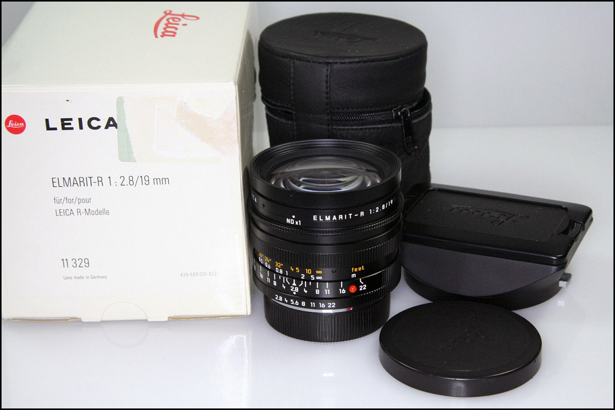 徕卡 Leica R 19/2.8 ELMARIT-R II ROM 带包装