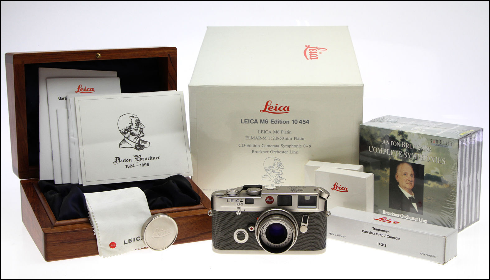 徕卡 Leica M6 Anton Bruckner 音乐家 白金纪念机 限量200套 
