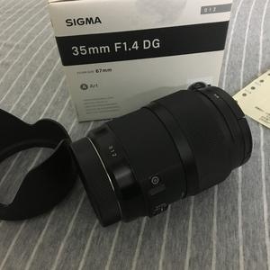 适马 35mm f/1.4 DG HSM（A）佳能口+B+WUV镜