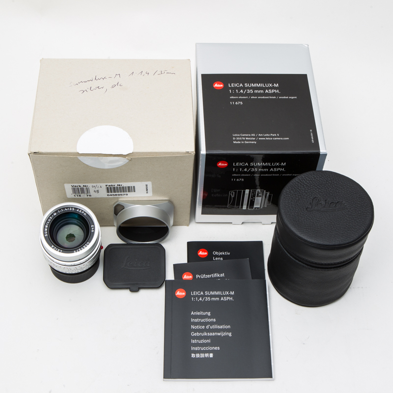 Leica徕卡 SUMMILUX-M 35mm/F1.4 ASPH 99新 NO:9579