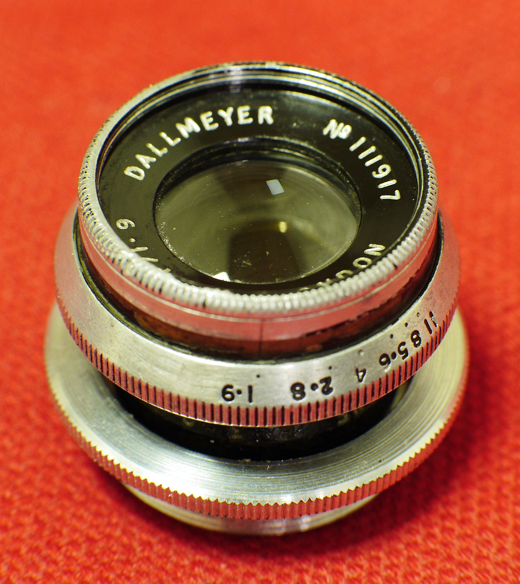 英国 刀梅 Dallmeyer london 25mm-F1.9 C口电影镜头