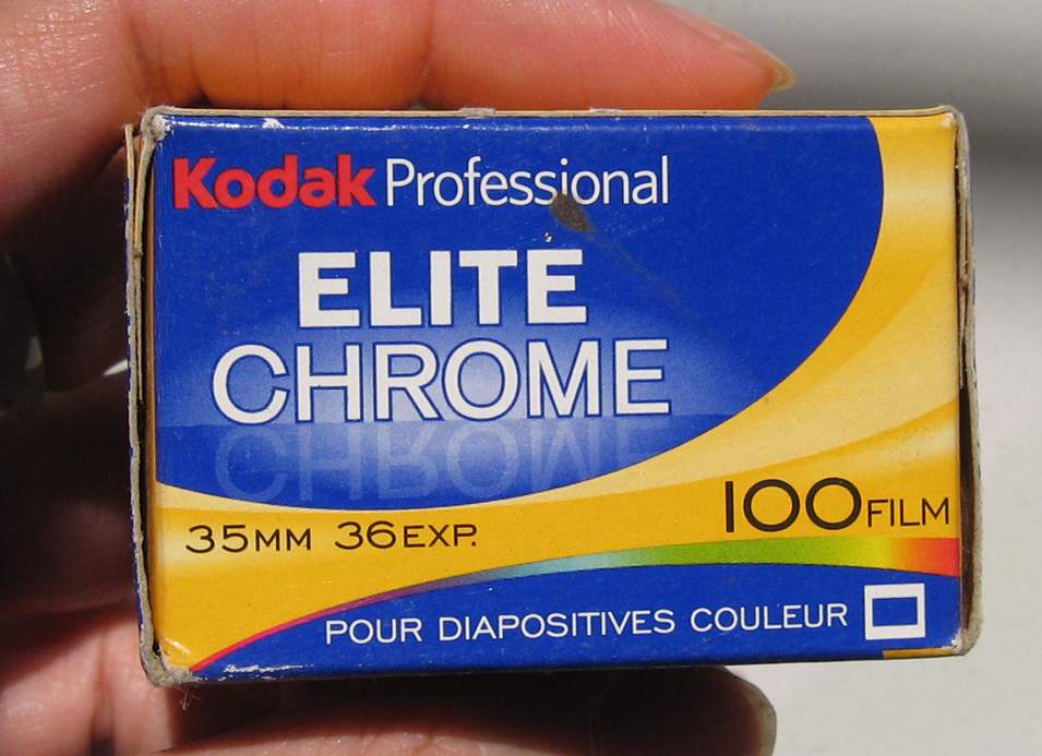 柯达Kodak Elite Chrome EB-3 35MM克罗姆ISO100反转片正片胶卷